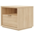 thumbnail image 2 of Nexera 1 Drawer Nightstand, Natural Blonde Oak, 2 of 10