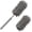 Gray, variant on Microfiber Duster for Cleaning, Hand Washable Dusters with 2pcs Replaceable Microfiber Head, Extendable Pole, Detachable Cleaning Supplies for Office, Car, Window, Furniture, Ceiling Fan