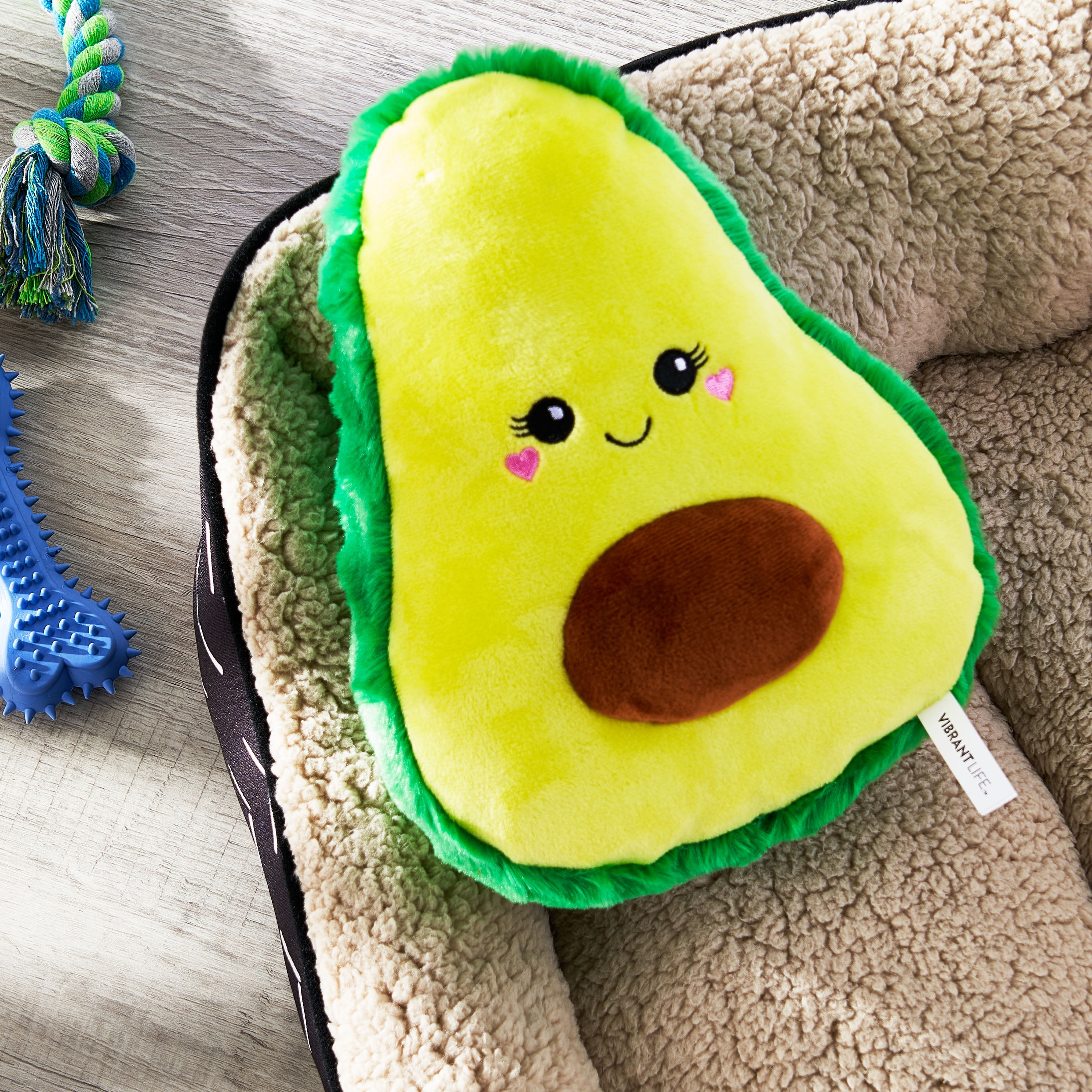 Chewia Avocado Dog Treat-dispensing Toy