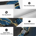 thumbnail image 6 of Blue Marble Outdoor Rug for Patio/Deck/Porch, Non-Slip Large Area Rug 4 x 6 Ft, Gold Abstract Vintage Modern Black Art Indoor Outdoor Rugs Washable Area Rugs, Reversible Camping Rug Carpet Runner, 6 of 8