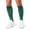 White, variant on 3D Printed Calf Compression Sleeves, 360 Seamless Leg Sleeves for Running, Cycling & Sports, One Size, Tropical Jungle Print