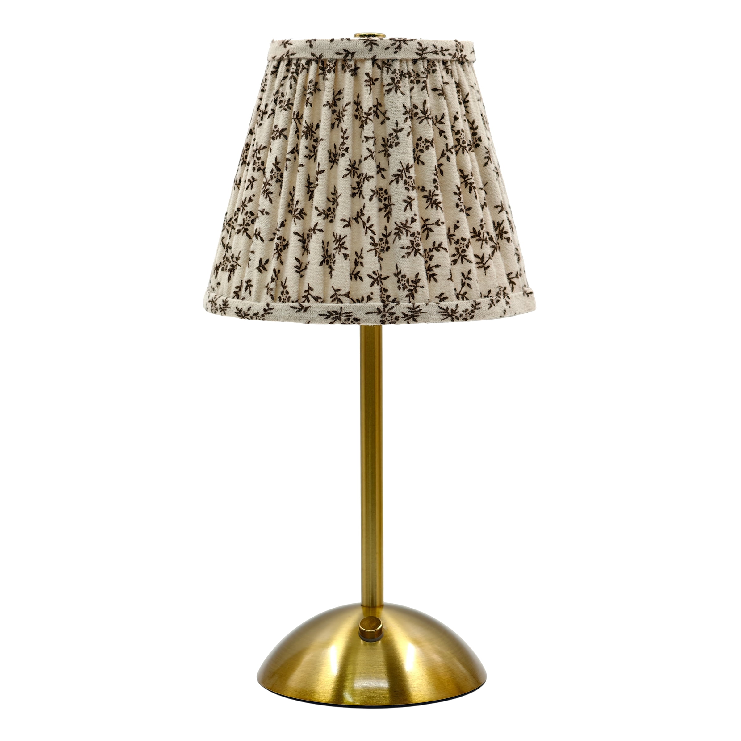 Home Decor Collection Sterling & Noble Home Cream Floral Rechargeable Table Lamp