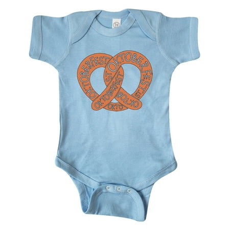 

Inktastic Oktoberfest pretzel Gift Baby Boy or Baby Girl Bodysuit
