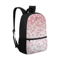 thumbnail image 2 of Uourmeti Wear Resistant Backpack for Hiking Daily Use, 17 Inch Big Storage Space School Backpack, Floral Pattern, 2 of 6