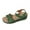 Green, variant on Bkhluea Orthopedic Wedge Sandals for Women Summer Dressy Open Toe Strap Platform Wedge Sandals Casual Strappy Slip on Sandals Summer Comfortable Outdoor Shoes Beach Boho Vacation