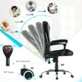 YODOLLA Ergonomic Heated Executive Office Chair with Massage, Reclining