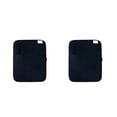 thumbnail image 2 of QualitChoice Tablet Sleeve Bag Laptop Pouch Soft Computer Handbag Notebook Keyboard Storage for Zipper Closure Mouse Organizer Business Dark blue 11inch 2PCS, 2 of 6