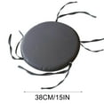 thumbnail image 2 of PRETXORVE Seat Cushion, Chair Cushions, Office Chair Cushion, Indoor Outdoor Chair Cushions Round Chair Cushions with Ties,Round Chair Pads for Dining Chairs Round Seat Cushion Garden Chair Cushions, 2 of 4