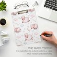 thumbnail image 5 of Coolnut Sheep Clipboard, Acrylic Standard A4 Letter Size Clip Board with Low Profile Clip for Office, Classroom, Doctor, Nurse and Teacher, 12.5"x9", 5 of 7