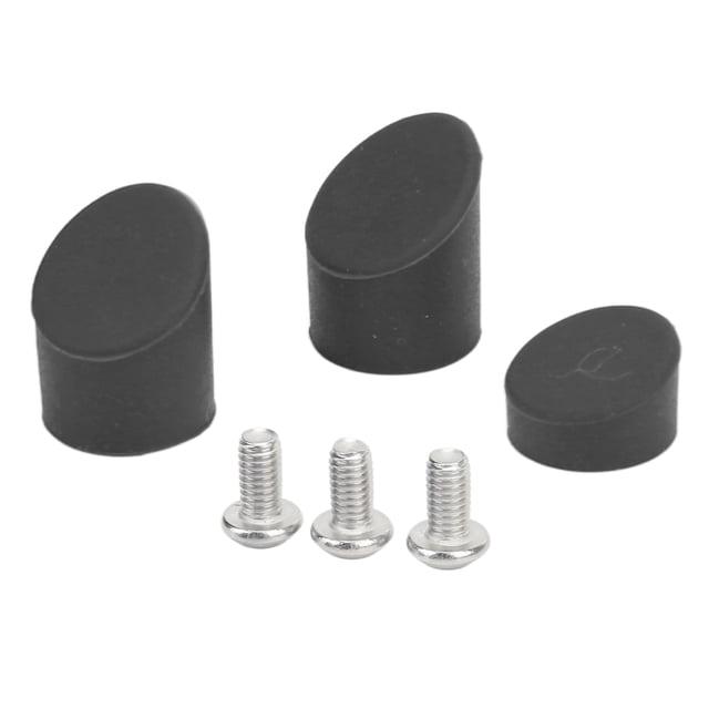Electric Scooter Screw Plug, Silicone Soft Protective Scooter Rear Mudguard Screw Effective For Scooter Protection Black