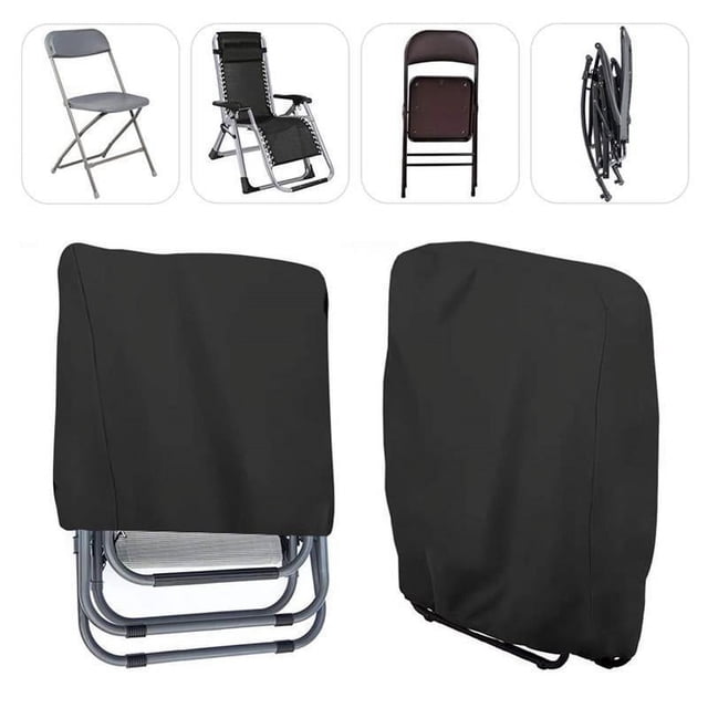 1 Uds. Cubierta para silla plegable de 71x20x34x110cm, cubierta para silla plegable para exteriores, cubierta a prueba de polvo, cubierta para Muebles De Jardín de jardín, cubierta para silla Sailing Electrónica