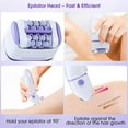 thumbnail image 6 of QD-Gotrays Epilator Women Facial Hair Remover Ladies Face Epilators Hair Removal Devices Electric Tweez Flawless Depilator Tweezer Cordless Rechargeable Mini for Body Underarms Chin Bikini Leg, 6 of 10
