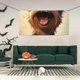 thumbnail image 2 of Sigee Cartoon Happy Cute Puppy for Large Happy Holiday Banner for Outdoor Indoor Home Wall Photo Background-Medium, 2 of 8