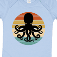 thumbnail image 4 of Inktastic Octopus Retro Vintage Sunset Boys or Girls Baby Bodysuit, 4 of 5