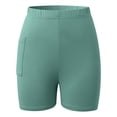thumbnail image 5 of BOOMNY Womens 2 Peice Shorts Sets Solid Short Sleeve Tops Shorts Outfits for Women Summer Casual Matching Sets, 5 of 7