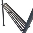 thumbnail image 5 of Outdoor Grill Gazebo 8 x 5 Ft, Shelter Tent, Double Tier Soft Top Canopy and Steel Frame with hook and Bar Counters, Grey, 5 of 6