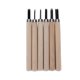 thumbnail image 2 of Kit de 6 cuchillos para tallar madera Cuchillos para sellos de goma para principiantes Kit de cuchillos para esculpir de acero, 2 of 10