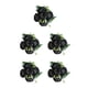 thumbnail image 2 of Ramo de Peonías Artificiales Inteprter Flores de Seda Negro Púrpura, 2 of 6