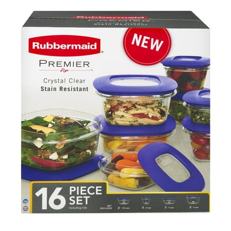 Rubbermaid Premier Crystal Clear & Stain Resistant - 9 CUP, 1.0 CT
