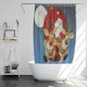 thumbnail image 1 of Cortina de ducha navideña, funda de poliéster para baño, diseño de escena de la Natividad, tela para baño, fondo navideño, foto, decoración de baño, 1 of 2