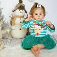 LUOGENLI Girls Dresses Size 89 Toddler Kids Baby Girls Christmas Deer