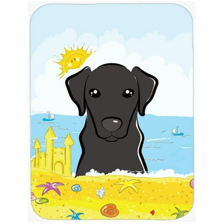 Black Labrador Summer Beach Mouse Pad  Hot Pad or Trivet price history on PriceWatchPro