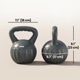 thumbnail image 3 of Soozier Kettlebell, Kettlebell de 13 Lb avec Poignée Antidérapante, 3 of 10