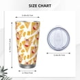 thumbnail image 4 of Fotbe mouse holiday Pattern 20 oz Tumbler Stainless Steel Vacuum Insulated Coffee Ice Cup Double Wall Travel Flask Leak-proof Coffee Cup-Without Straw, 4 of 8