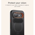 thumbnail image 4 of SURITCH for Google Pixel 10a Phone Case, Magnetic Shockproof Protective Cover with Camera Cover and Adjustable Metal Kickstand, Black, 4 of 8