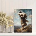 thumbnail image 2 of Good Shepherd Lamb Canvas Wall Art 15.75x11.81 Inches, 2 of 8