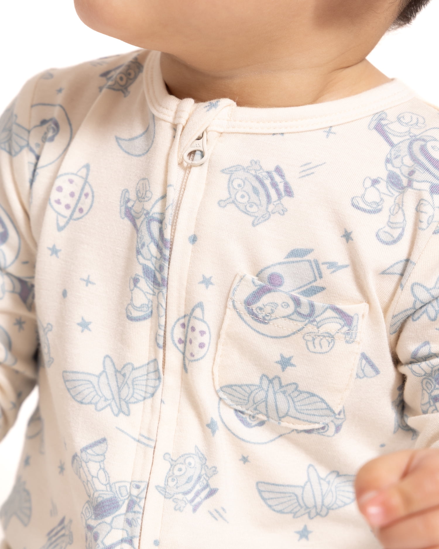 Disney Pixar Toy Story Unisex Baby Footed Sleep N Play, Sizes Preemie-6/9M