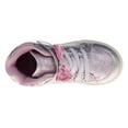 thumbnail image 4 of Disney Minnie Mouse Toddler Canvas Sneakers, Silver Pink, 8, 4 of 7