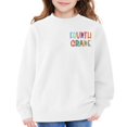 thumbnail image 4 of KAUOD Boys Girls Back to School Crewneck Sweatshirt Kids Fourth Grade Graphic Oversized Pullover Tops Lightweight Long Sleeve Shirt, 4 of 7