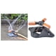 thumbnail image 4 of Aspersor de plantas de jardín, sistema de rociado de 3 brazos giratorio automático de 360 grados naranja Zulema Aspersor de césped, 4 of 8