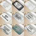 thumbnail image 2 of Creative Letter Doormat Welcome Home Entrance Floor Rug Non-slip Doormat Kitchen Bathroom Mat Outdoor Mat, 2 of 6