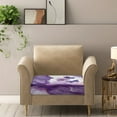 thumbnail image 5 of Renewold Butterfly Marble Violet Stretch Sofa Cushion Cover Soft Couch Seat Cushion Slipcover Furniture Protector Washable Anti-Slip with Elastic Bottom, S, 5 of 5