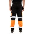 thumbnail image 3 of JuicyTrendz Men's Hi-Vis Cargo Work Pants with Reflective Tape Safety Construction Trousers for High Visibility Orange W30 x 30L, 3 of 7