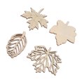 thumbnail image 3 of Hollow Out Wood Leaf Piece, Multi Uses Wooden Leaf 80PCS Compact  For DIY, 3 of 8