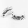 JHLZHS False Lashes Natural Reusable Self Adhesive Eyelashes No