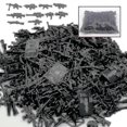 thumbnail image 1 of 100pcs Army Guns Weapon Pieces Assembly Blocks Soldier Figure Accessories Diy Moc Bricks Accessories Ww2 Military Guntoys Gift For Kids, 1 of 3