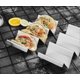 thumbnail image 5 of Stand 4-Pack Stainless Steel Taco Stand Tray Style by Oven Safe, Dishwasher & Grill Safe, 5 of 5