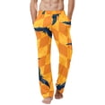 thumbnail image 3 of Halloween Mens Pajama Pants - Pumpkin Bat Print Cozy PJ Lounge Sleep Pants with Pockets Sleepwear for Men & Women, 3 of 5
