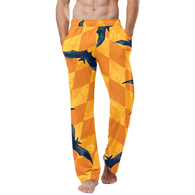 toraway Pantalons de Pyjama d'Hiver pour Hommes 3X Pyjamas Décontractés pour la Maison m