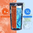thumbnail image 6 of Sea Turtle Tumbler with Lid and Straw 20 OZ Stainless Steel Travel Coffee Mug Double Wall Insulated Cup Leakproof for Car Sports Cafe Office, 6 of 7