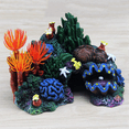 thumbnail image 3 of Aquarium Resin Coral Plant Shell Reef Mountain Cave Ornament Fish Tank Decor, 3 of 6