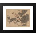 thumbnail image 2 of Kōno Bairei 24x19 Black Modern Framed Museum Art Print Titled - Bairei Gafu, Pl.39 (1905), 2 of 5