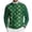 Army Green, variant on Men's St. Patrick's Day Shirt Crewneck Long Sleeve Shamrock Graphic Pullover Tops
