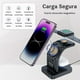 thumbnail image 5 of Cargador Inalámbrico Magnético AHED Blanco 5 en 1 con Luz LED para iPhone, AirPods y iWatch, 5 of 7