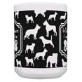 thumbnail image 3 of ThisWear 90th Birthday Gifts for All in Dog Years I Would be 630 2 Pack Gift 15oz Coffee Mugs Black, 3 of 4