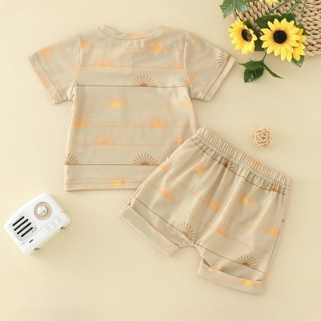 

TOWED22 Baddie Outfits Baby Girls 4th of July Outfits Ruffled Lace Romper American Flag Striped Bodysuit Jumpsuit with Headband Set Khaki